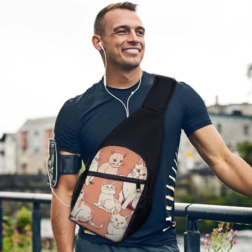 Bolso Cruzado Deportivo Tipo Sling para Montañismo miniatura 3
