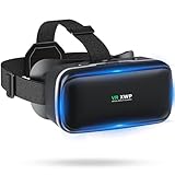 XWP VR Brille Handy Mit HD Anti-Blaulicht-Linsen, 3D Virtual Reality Headset Für Smartphones, Für iPhone&Android (4,7–6,8'), Für VR-Spiele, Filme & Videos, Geburtstagsgeschenk für Freunde Und Familie