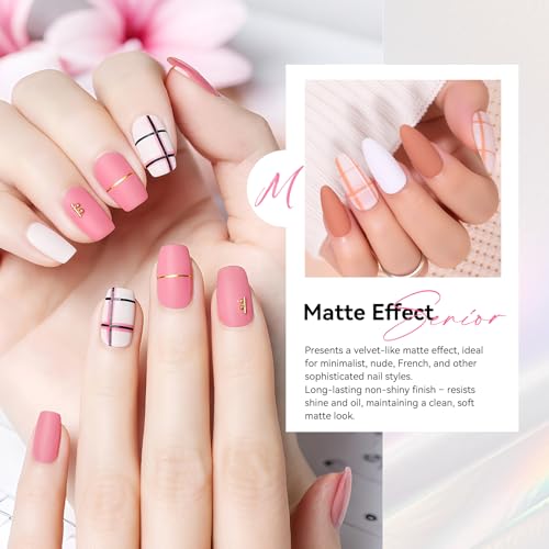 Matt Nagellack Makartt Matte Top Coat Gel UV Nagellack