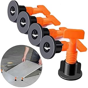 Tegel Levelers Herbruikbaar, 100 stuks Tegel Leveling Systeem Kits, Tegel Spacer voor Keramische, DIY Tool met 2…