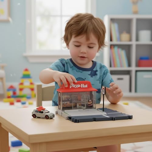 Matchbox Mattel Action Pilotes Pizza Hut Kit de jeu Pizza Run – vue 6