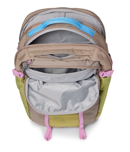 Image of JanSport 34L All Around Pack - 15 inch Laptop Sleeve, Careless Khaki | Versatile Rucksack w /Hydration Sleeve, Reflective Accents & Safety Whistle