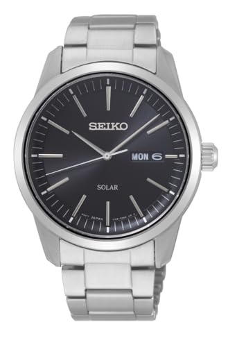 Miniatura 3 de Seiko Reloj Analógico para Hombre de Cuarzo con Correa en Acero Inoxidable