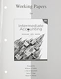 Working Papers to accompany Intermediate Accounting