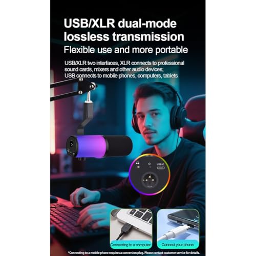 Microphone dynamique double mode pour éliminer les bruits en enregistrement et live - 4