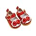 HCZ Poupée 5,5 * 3cm 14inch Bjd Chaussures for 20cm Corée en Peluche Exo Nancy American Girl Doll Boot Accessoires Cadeau Jouets Fenêtre Décoration Artisanat Mignon (Couleur : Red)