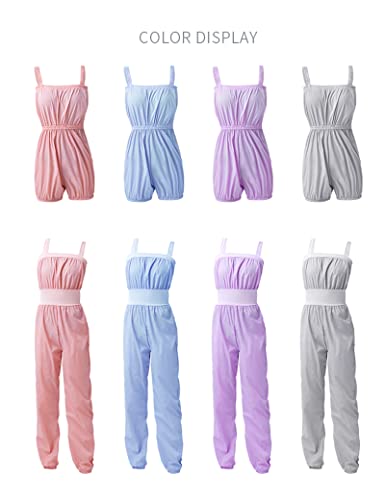 Phoeswan Dance Pants Shorts Ballet Ripstop Sauna Pants For Teen Girls Petite Women, Ballet Warm Up Pants Baggy Sport Sweat Pants For Dancing, Gym, Jogging, Blue Xx-Large Short #TOP5