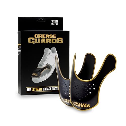 Crease Guards Premium Crease Protectors - Prevent Creasing - 1 Pair (Medium: Men's 9.5-12 / Women's 10.5-13)