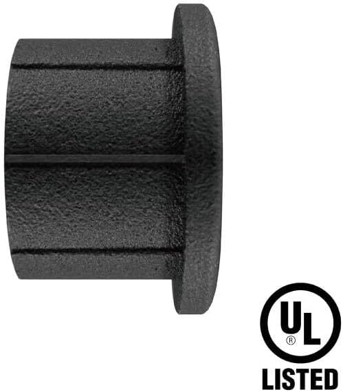 Miniatura 4 de GKOLED Paquete de 12 luces LED empotrables de bajo voltaje, 0.94 mini iluminación de paisaje de media luna para poste de barandilla de escalera de