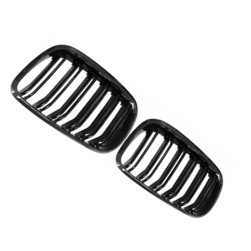 Parrilla delantera de doble listón para coche X5 y X6 E70 E71 modelos 2008-2013 4