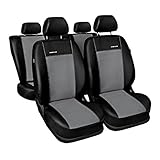 vw golf 2 sportsitze Hergestellt aus einem reißfesten Kunstleder. Mit PU-Schaum (3 mm dick) und Futter laminiert. Das Set enthält professionell auf Maß genähte Autoschonbezüge (100% passgenau). Dank der praktischen Systeme, die die Autoschonbezüge beinhalten, verlieren die Autositze nicht an ihrer Funktionalität.