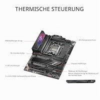 ASUS ROG Strix X670E-E Gaming WiFi Mainboard Sockel AMD AM5 (Ryzen 7000, ATX, DDR5 Speicher, 4X M.2, USB 3.2 Gen 2x2, PCIe 5.0, Q-Release, M.2-Combo-Sink, WiFi 6E, Aura Sync) – Ansicht 3