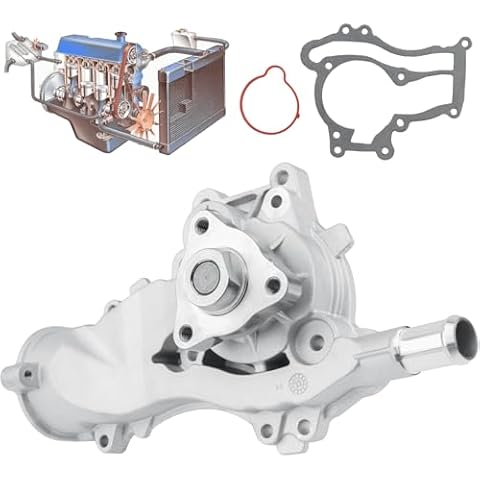 Engine Water Pump Kit AW6662 with Gasket Compatible 1.4L L4 With Buick Encore 2013-2021;Chevrolet Sonic 2012-2020,Trax 2013-2020,Cruze 2011-2015，Cruze Limited 2016 Cover