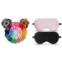 BeeVines Scrunchies & Silk Sleep Mask