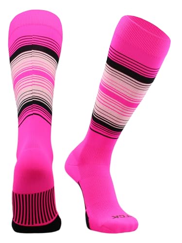 TCK Baseball Softball Socks – Dugout Collection | Striped Socks for Boys, Girls, Men, Women