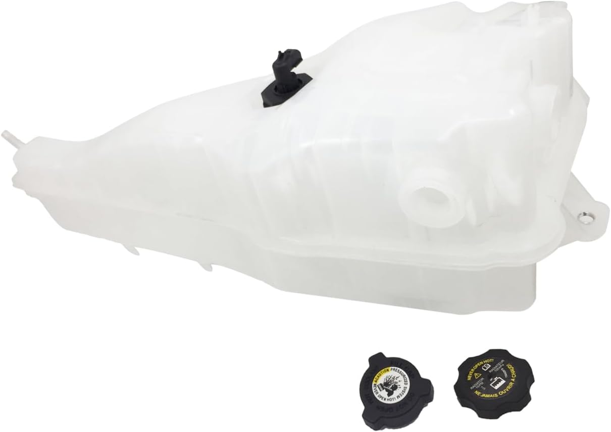Engine Coolant Overflow Reservoir Tank W/Cap Compatible with 2008-2019 Freightliner Cascadia/Coronado/M2/Columbia/Century Class/FLD120SD A0525263005 603-5203