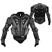 Fansport 5 Piezas Motos Ropa Protectora Niños,Rodillera Transpirable Protector de Pecho Equipo...