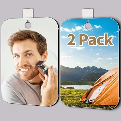 Shower Mirror, Unbreakable Mirror for Kids Cover