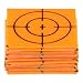 HARFINGTON 20pcs Survey Reflector Sheets 30x30mm Self-Adhesive Reflective Tape Survey Target Mark for Total Stations, Yellow