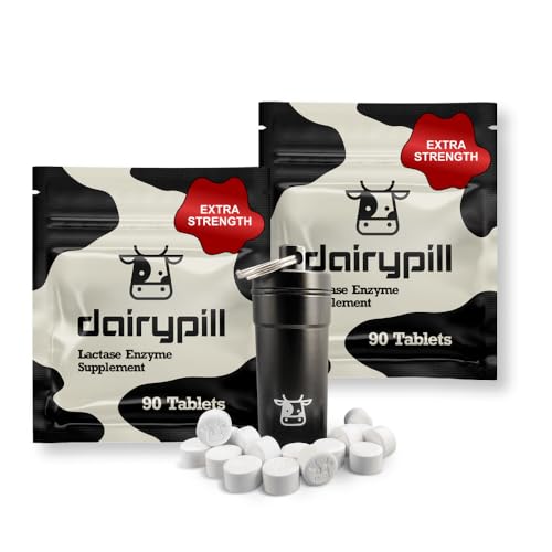DairyPill Lactase Enzyme Supplements (180 Count)