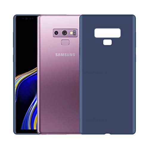 Image of Case Creation Luxurious OG Series for Samsung Galaxy A6 Plus Case Cover,Anti-Dirty Slim Case Frosted Matte Cute Candy TPU Raised Bezel (Splash of Color) Back Cover for Samsung A6 Plus -Navy Blue