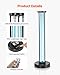 VEVOR UV Light, 110W Ultraviolet Lamp with Ozone Purifier, UVC Lamp with 30/60/120 Minutes 3-Gear Timer and Remote Control, for Room up to 600 sqft, UVO Lights for Living Room, Bedroom, Hotel, School