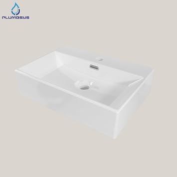 Bathroom Wall Hung Sink Counter Top Ceramic Cloakroom Wash Basin Sink