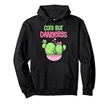 Photo Gallery cute cactus lover kawaii girl succulent lover felpa con cappuccio Photo Gallery cute cactus lover kawaii girl succulent lover felpa con cappuccio