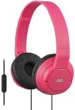 JVC HA-SR185-R-E Cuffia, Rosso