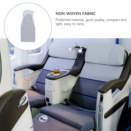 Funda de asiento de avión y coche desechable para viajes higiénicos y traslados cómodos 3