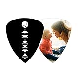 💕Materiales de alta calidad: el llavero de púa de guitarra está hecho de acero de titanio de alta calidad, con una sensación cómoda, bordes suaves, fuerte resistencia al desgaste y dureza, y un diseño personalizado, que puede brindarle una experiencia musical diferente.