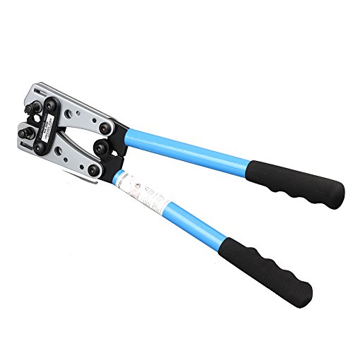 Haicable Hx-50B Cable Lug Crimper Wire Terminal Crimping Tool Hand Electrician Pliers Wire Cable Awg 10-1/0 #TOP5