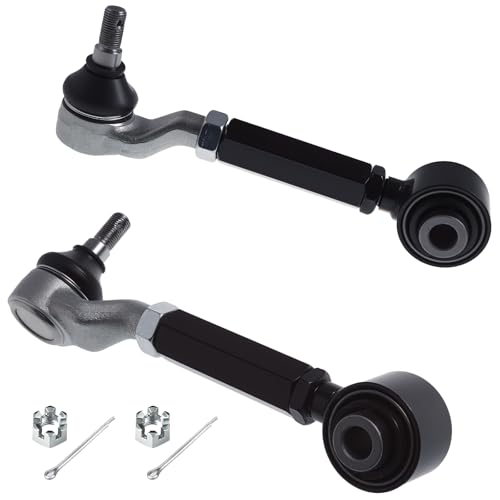 KEYOOG 2Pc Set K100121 Adjustable Rear Upper Control Arm and Ball Joint Assembly Compatible With 2005-2017 Ho-nda Odyssey (11-17 Fit Submodels: EX, EX-L, LX, Only) (OE# 52400SHJA01 MS601183) by KEYOOG - Used condition - US$34.85