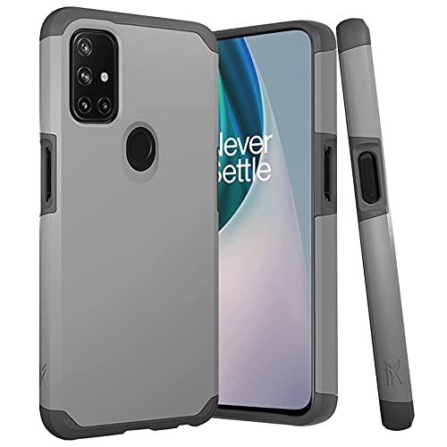 HRWireless Compatible for Oneplus Nord N10 5G Case (MetKase) Series, Heavy Duty Minimalistic for Shock Absorption, Accidental Drops, Scratches, Heavy Duty Shockproof Hybrid Unisex Cover