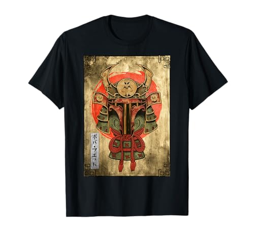 Star Wars Boba Fett Samurai Helmet T-Shirt