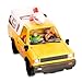 Disney Store Official Pizza Planet Truck with Lights & Sounds - Toy Story Action Figures Set Includes Woody & Buzz Lightyear, Movable Parts, Light Up Features & Vehicle Sounds