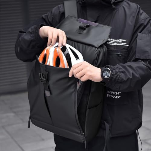 Sac à dos professionnel noir en tissu haute qualité résistant - 2