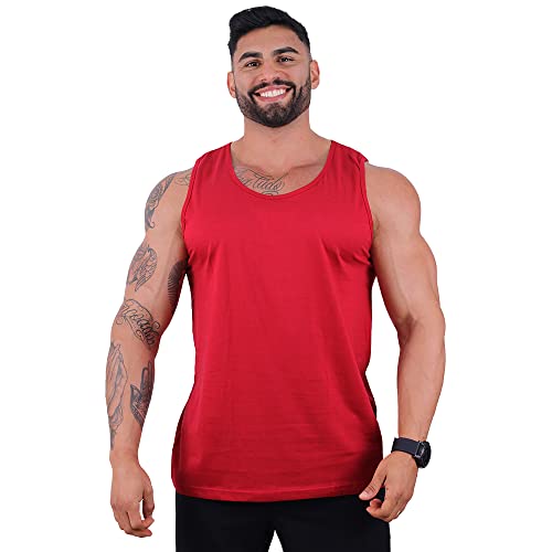 Kit 5 Regata Clássica Tradicional Masculina MXD Conceito Academia Musculação Treino Gym Sem Estampas