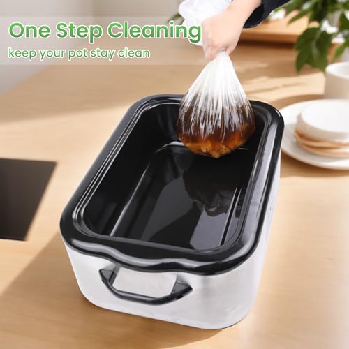 CAREGY Electric Roaster Liners 34 x 18 Inch 30 Counts Disposable Roaster Liners Fits 16, 18, 22 Quarts Roasters, Roasting Oven Liners Cooking Bags for Immediate Cleanup by CAREGY - Image 5