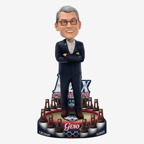 Geno Auriemma UConn Huskies 12X Champion Bobblehead