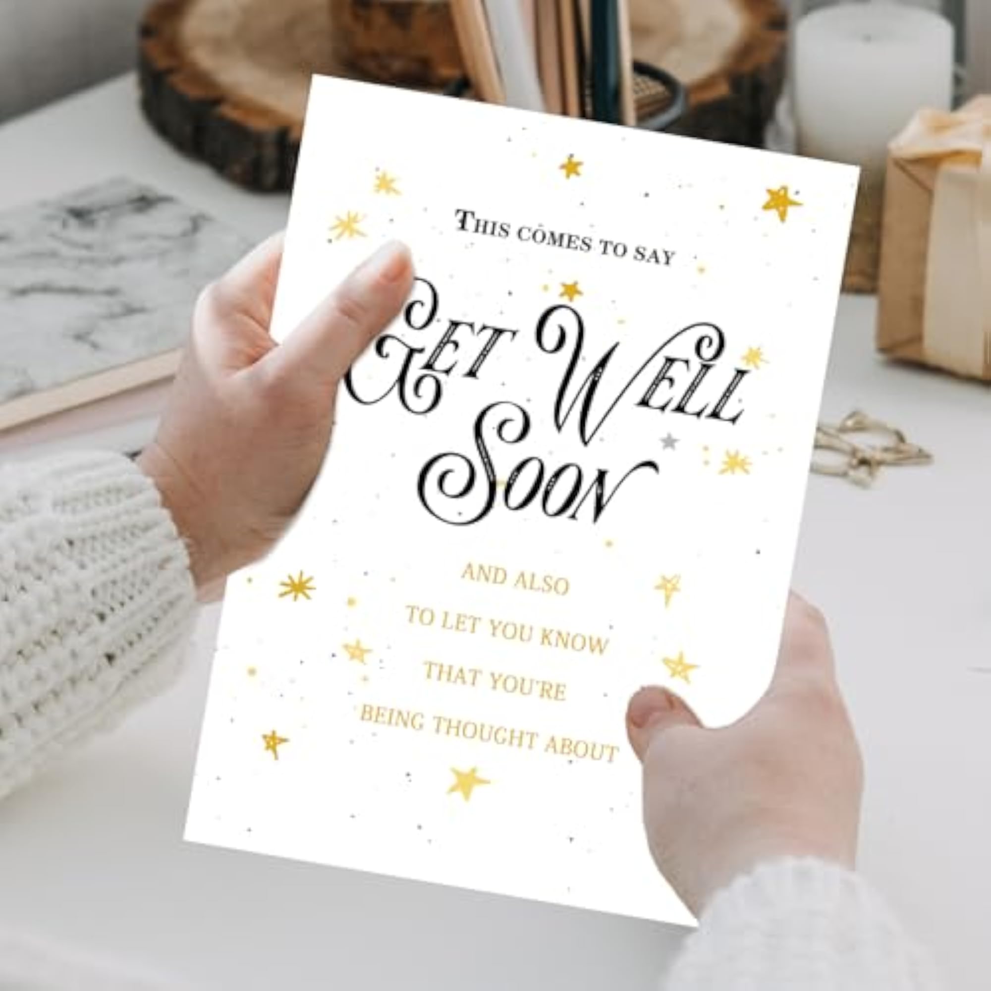 Get Well Soon Card, Thinking of You Recovery Card