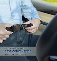 BULLIANT Gürtel Herren, Gürtel Ratsche Ledergürtel Automatikschließe für Herren Anzug Business Kleidung,Breit 35mm,Größe Angepasst(Schwarz-110cm/30-36" taille verstellbar) – Ansicht 8