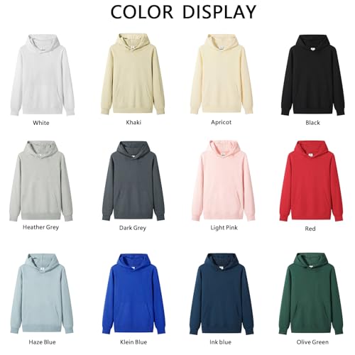 huale POD Sweat à Capuche Unisexe Personnalisable avec Texte, Photo et Logo – vue 7