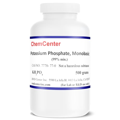 Potassium Phosphate, Monobasic, 99% min., 500 Grams