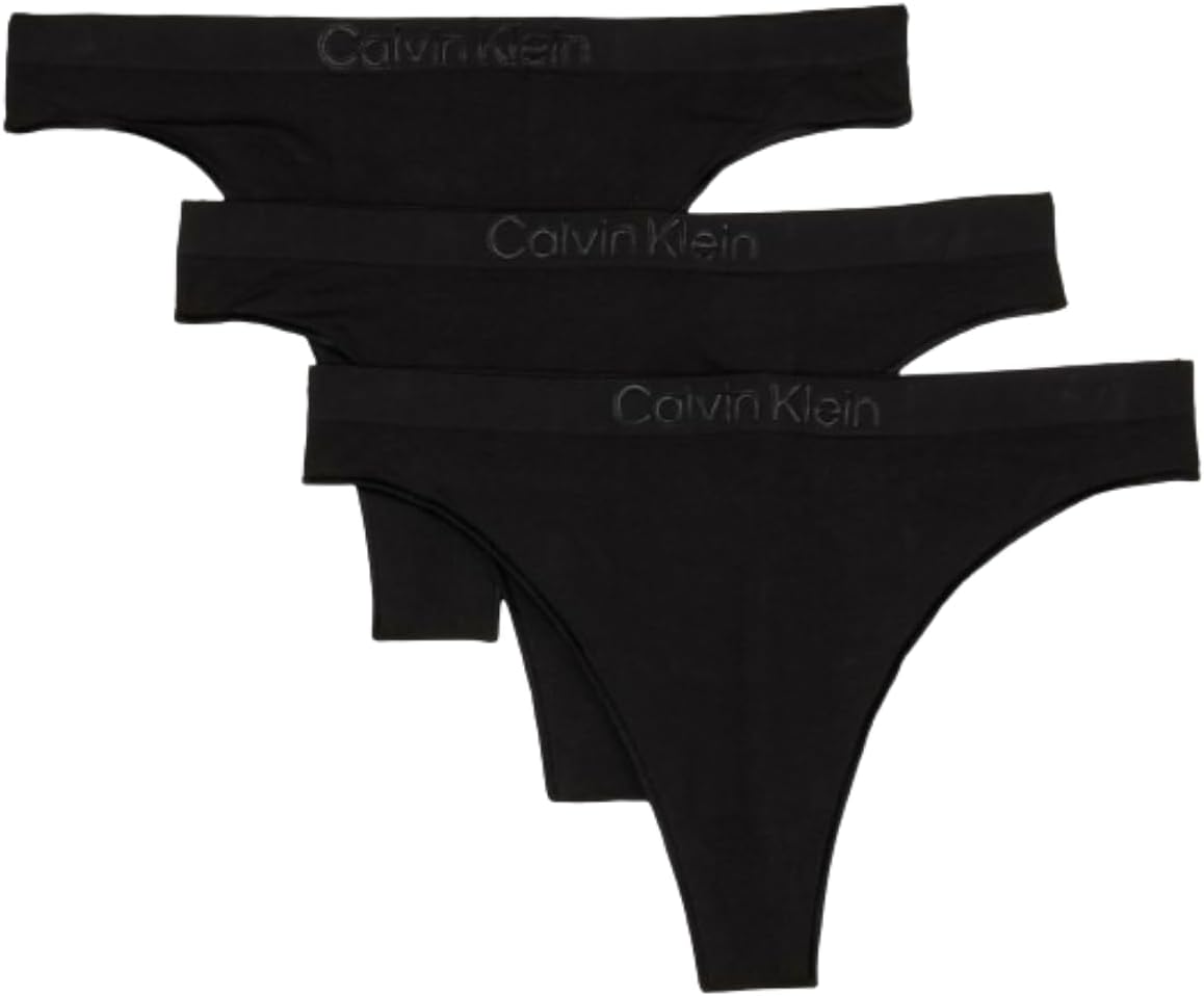 Women's Bonded Flex Seamless 3-pack Mid Rise Thong