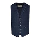Totalmente forrado camel active 451825/8514 Chaleco de Traje, Azul (Blue 41), 48 cm para Hombre