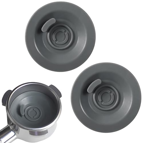Nynkyon 2 pastillas de limpieza para máquina de café Sage para mango, accesorios de silicona elástica para Breville, disco de limpieza universal de 54 mm para la mayoría de máquinas de espresso