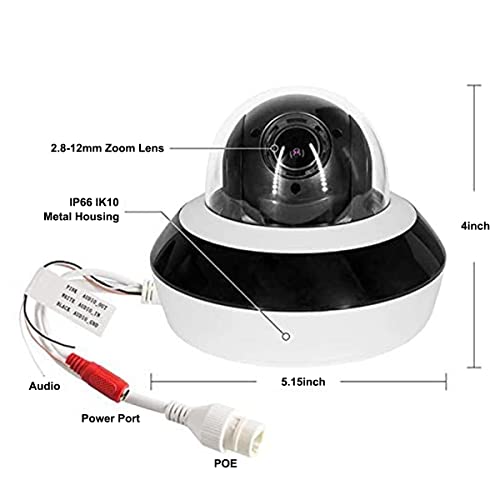 Caméra réseau Hikvision DS 2DE2A404IW DE3 C0 S6 2560 x 1440 Pixels - vue 4