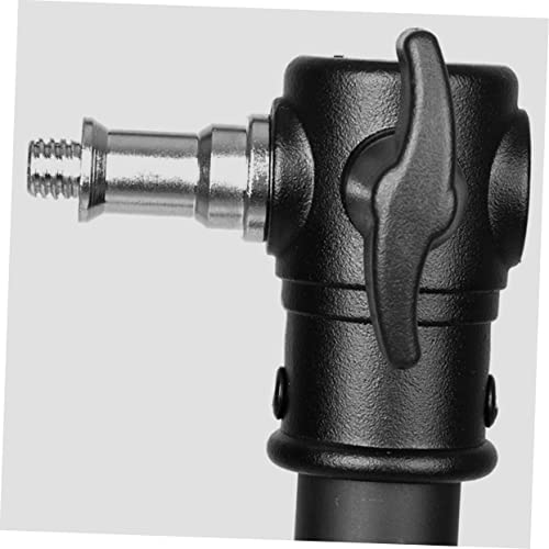 Adaptador de tornillo 1/4 a 3/8 SEWACC de hierro plata para cámaras, 3 uds 6