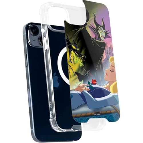 Skinit Case Compatible With Magsafe Iphone 14 Plus - Officially Licensed Disney Sleeping Beauty And Maleficent Design Yellow #TOP1